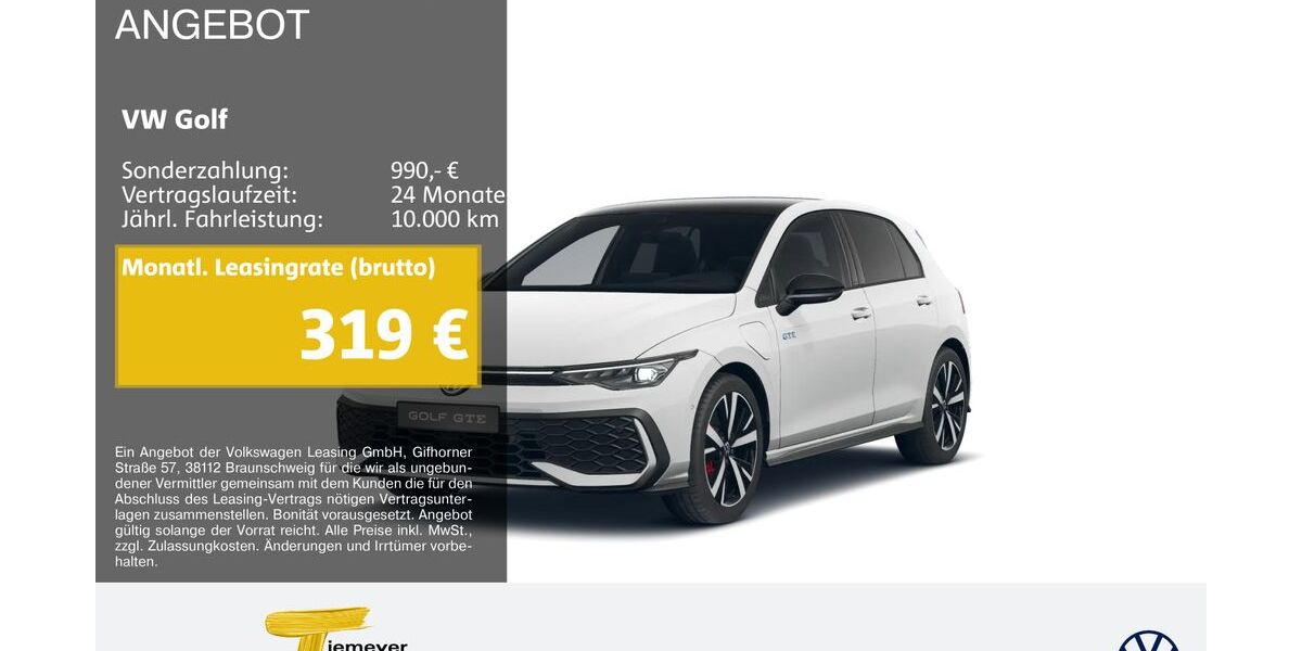 VW Golf 10.440 km 34.690 &euro; Bochum 44892