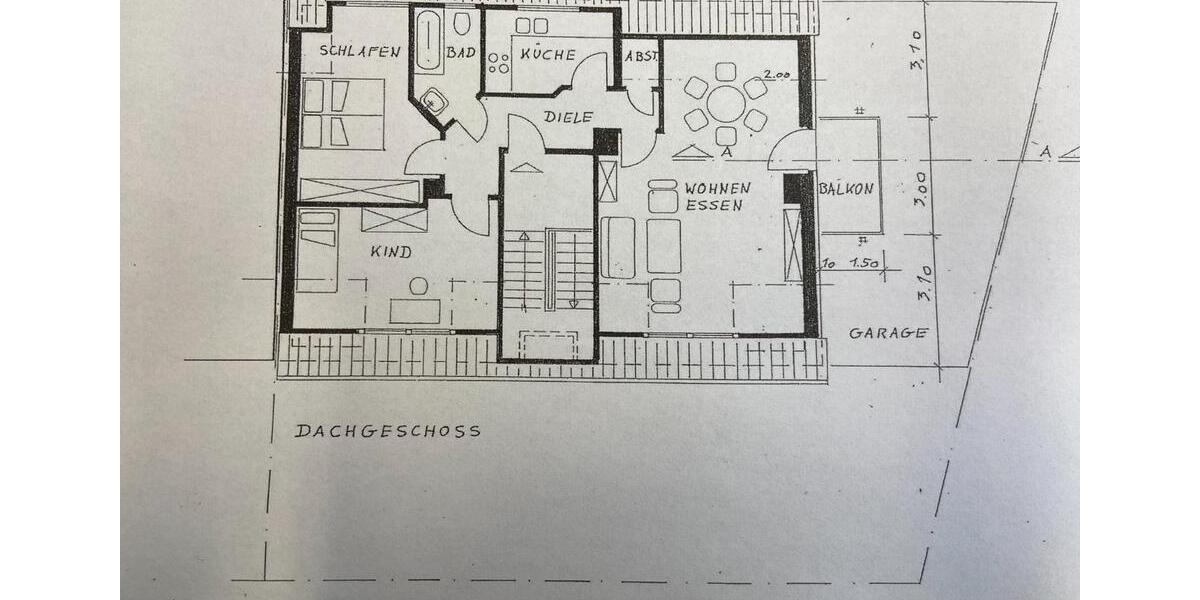 Dachgeschoßwohnung Herten - 3 Zimmer, 555&euro; | Angebot:23395058