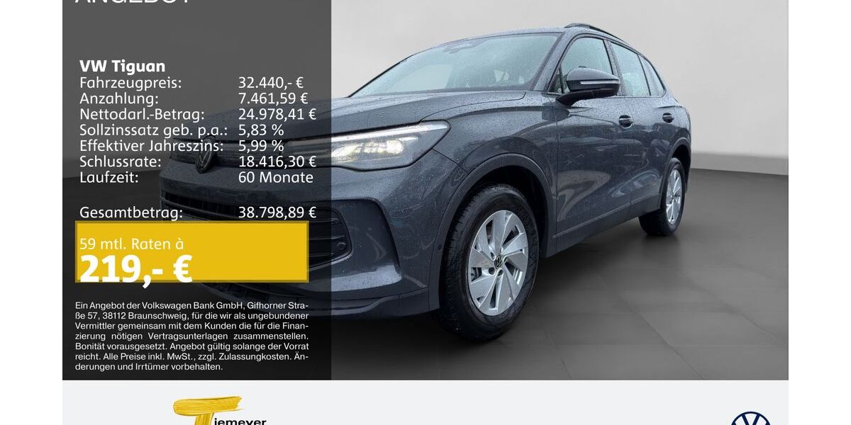 VW Tiguan 10.600 km 31.980 &euro; Duisburg 47059