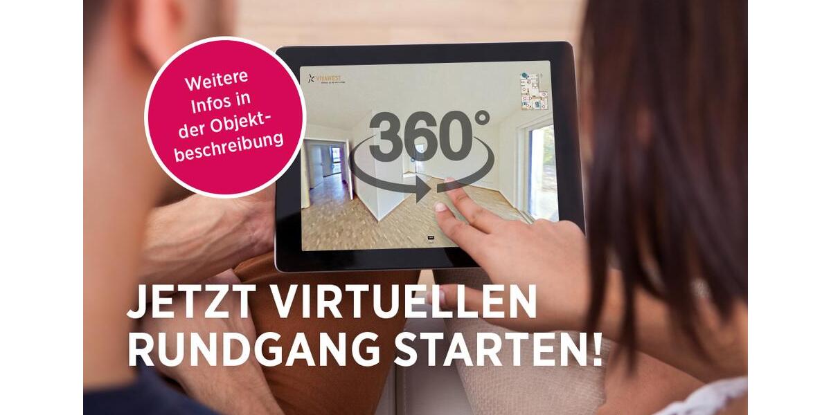 Erdgeschoßwohnung Duisburg Walsum - 3.5 Zimmer, 57 m&sup2;, 548&euro; | Angebot:25956791