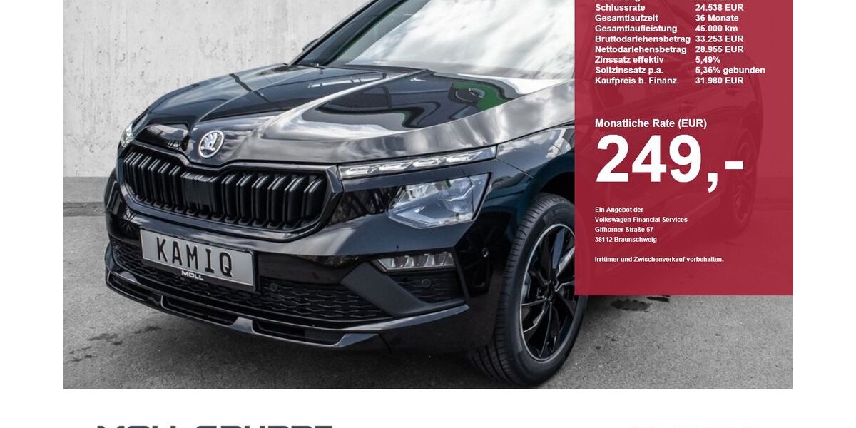Skoda Kamiq 10.000 km 31.980 &euro; Düsseldorf 40474