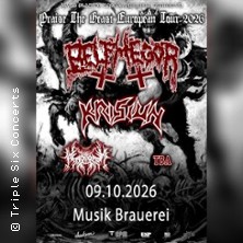 Belphegor & Krisiun & more - Praise The Beast European Tour 2026 29.09.2026 Turock