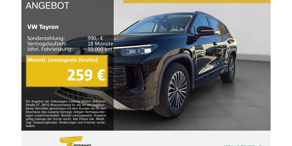 VW Tayron 23.999 km 35.590 &euro; Remscheid 42857