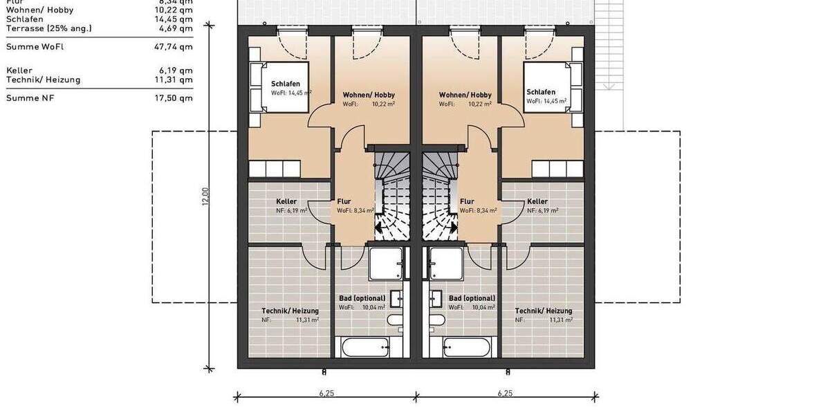 Doppelhaushälfte Ennepetal Homberge - 4 Zimmer, 150 m&sup2;, 565.000&euro; | Angebot:25668449