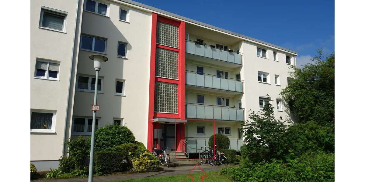 Etagenwohnung Neuss Vogelsang - 2 Zimmer, 56 m&sup2;, 180.000&euro; | Angebot:27153628
