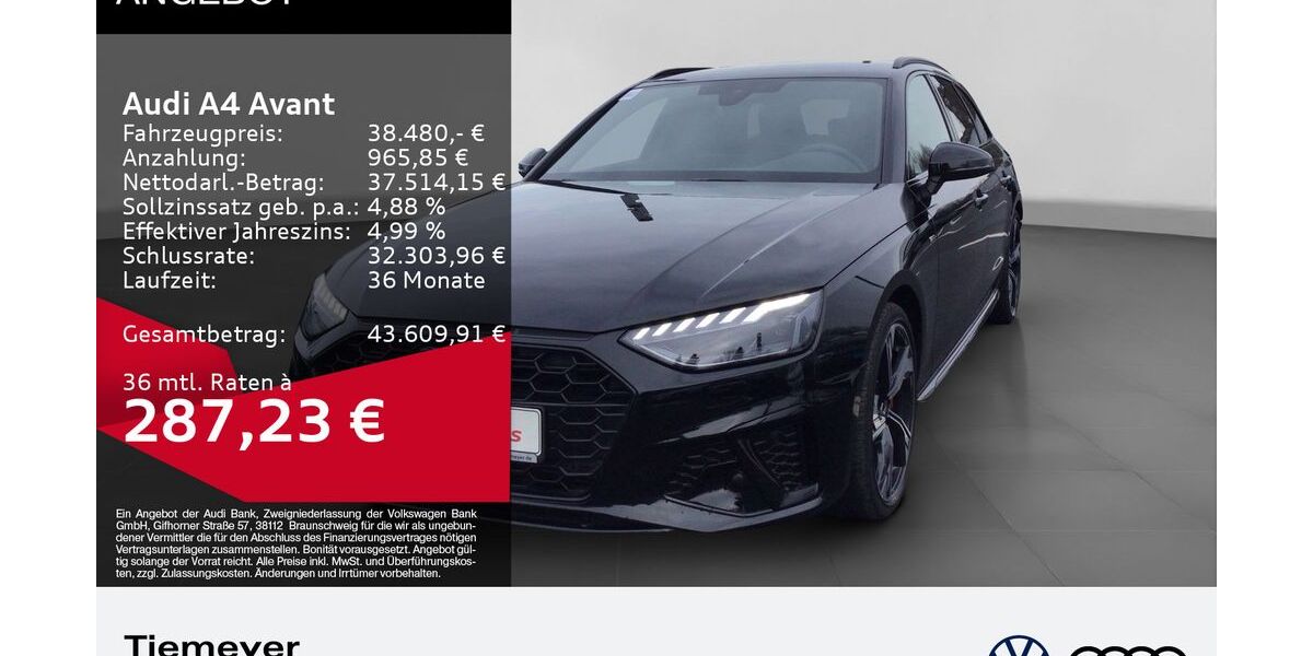 Audi A4 24.323 km 38.480 &euro; Gelsenkirchen 45894