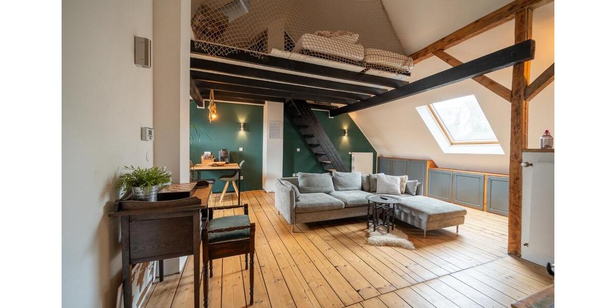 Dachgeschoßwohnung Essen Stadtbezirk VIII - 1 Zimmer, 45 m&sup2;, 1.000&euro; | Angebot:25811942