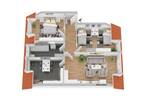 Etagenwohnung Neuss Barbaraviertel - 3 Zimmer, 69 m&sup2;, 950&euro; | Angebot:26835252