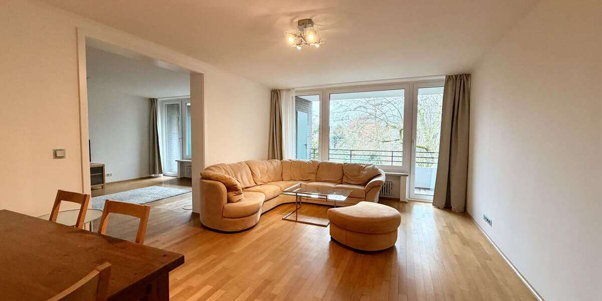Etagenwohnung Düsseldorf Lörick - 3 Zimmer, 125 m&sup2;, 1.875&euro; | Angebot:25383580