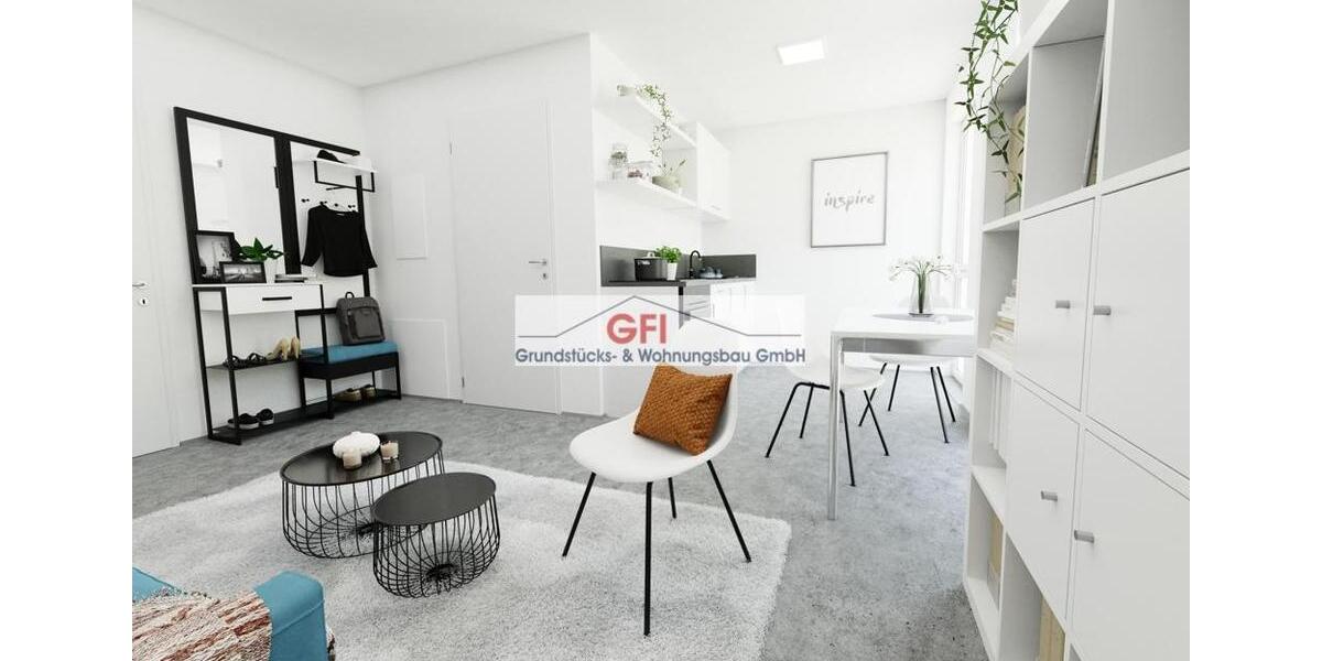 Etagenwohnung Bochum Laer - 2 Zimmer, 62 m&sup2;, 1.090&euro; | Angebot:23509179