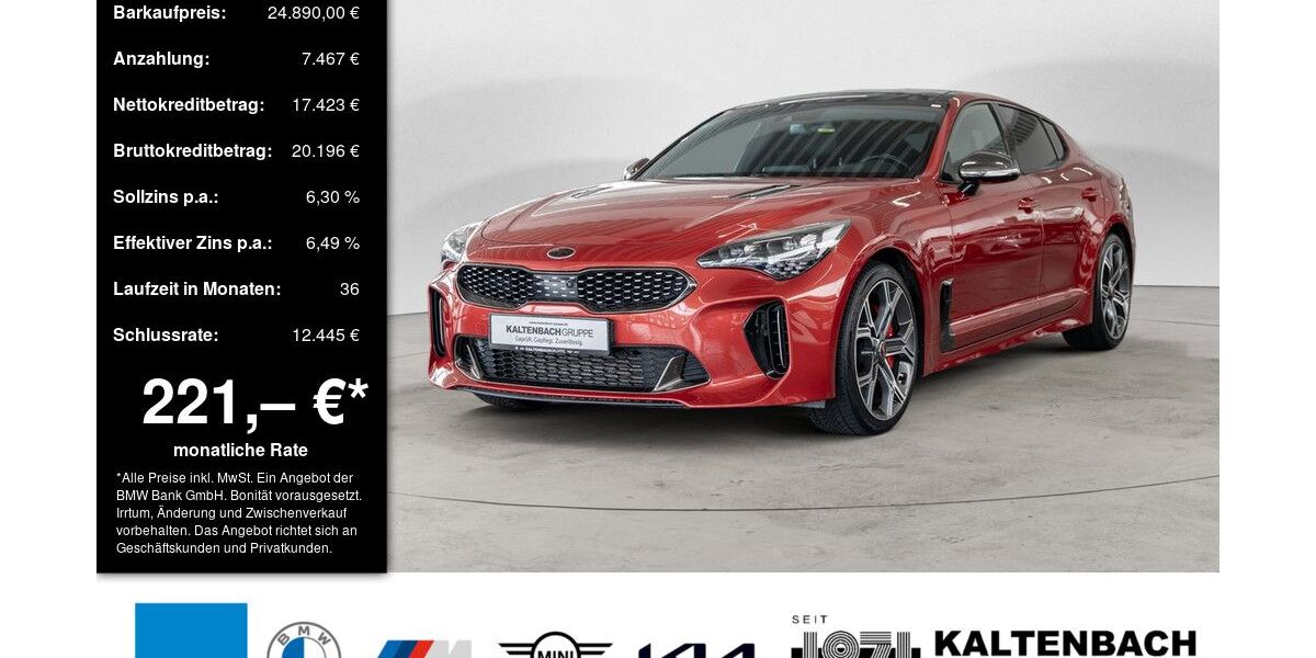 Kia Stinger 135.318 km 23.890 &euro; Remscheid 42897