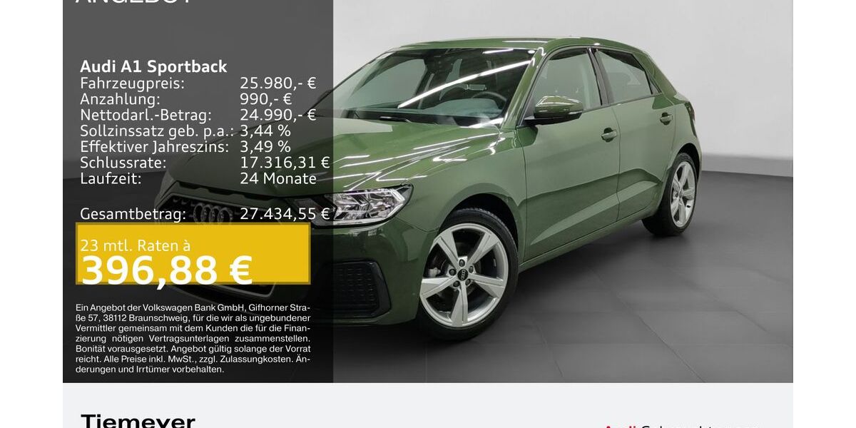 Audi A1 22.496 km 25.740 &euro; Bochum 44809