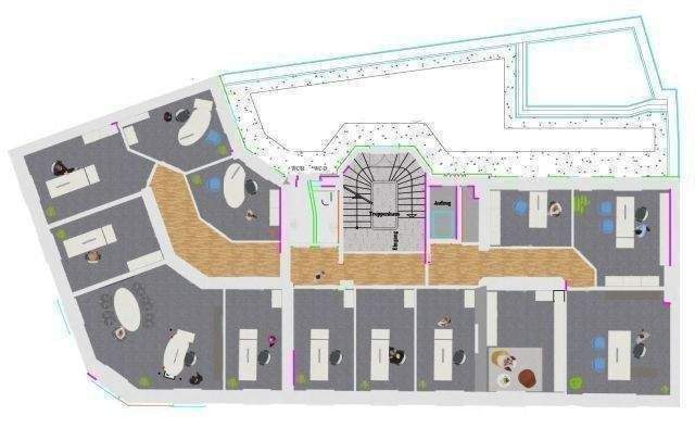 Gewerbeobjekt Düsseldorf Stadtmitte - 1 Zimmer, 230 m&sup2;, 4.140&euro; | Angebot:25836366