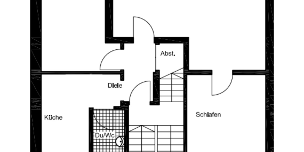 Etagenwohnung Wuppertal Gemarkung Langerfeld - 3 Zimmer, 63 m&sup2;, 590&euro; | Angebot:25916590