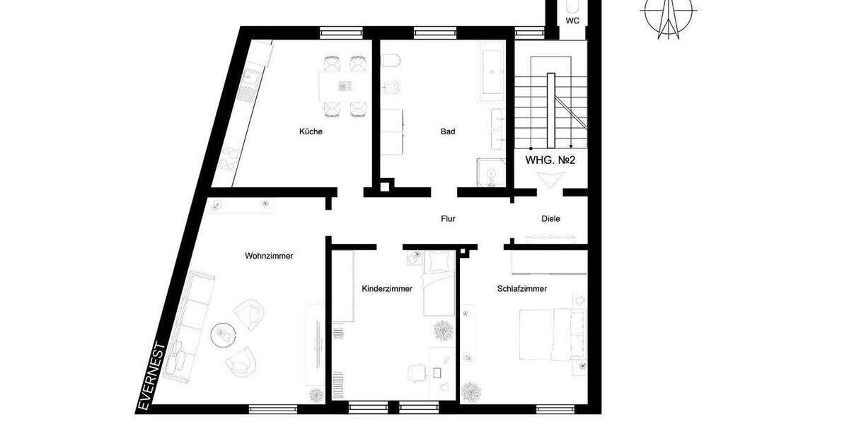 Mehrfamilienhaus, Wohnhaus Essen Kray - 1 Zimmer, 416 m&sup2;, 599.000&euro; | Angebot:25691855