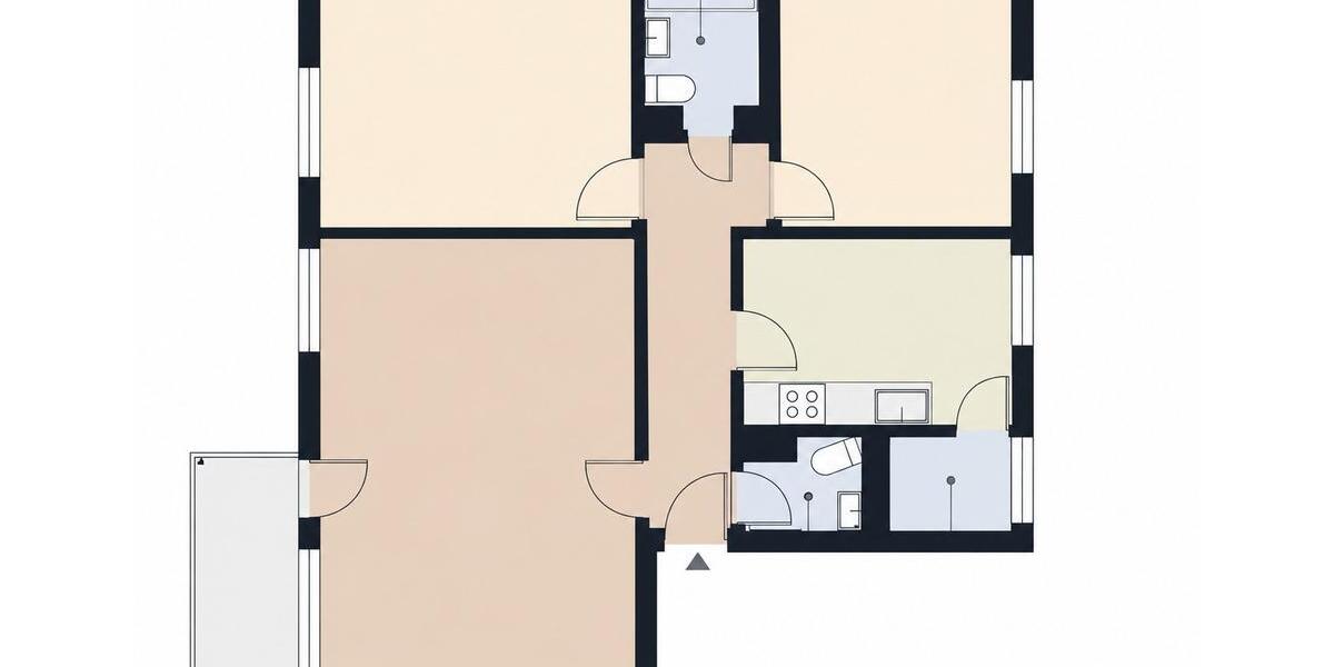 Etagenwohnung Bochum Günnigfeld - 3.5 Zimmer, 83 m&sup2;, 950&euro; | Angebot:27543471