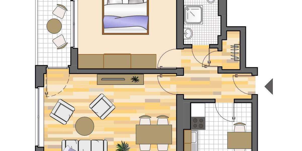 Etagenwohnung Herten Herten-Süd-Ost - 2.5 Zimmer, 57 m&sup2;, 449&euro; | Angebot:27184100
