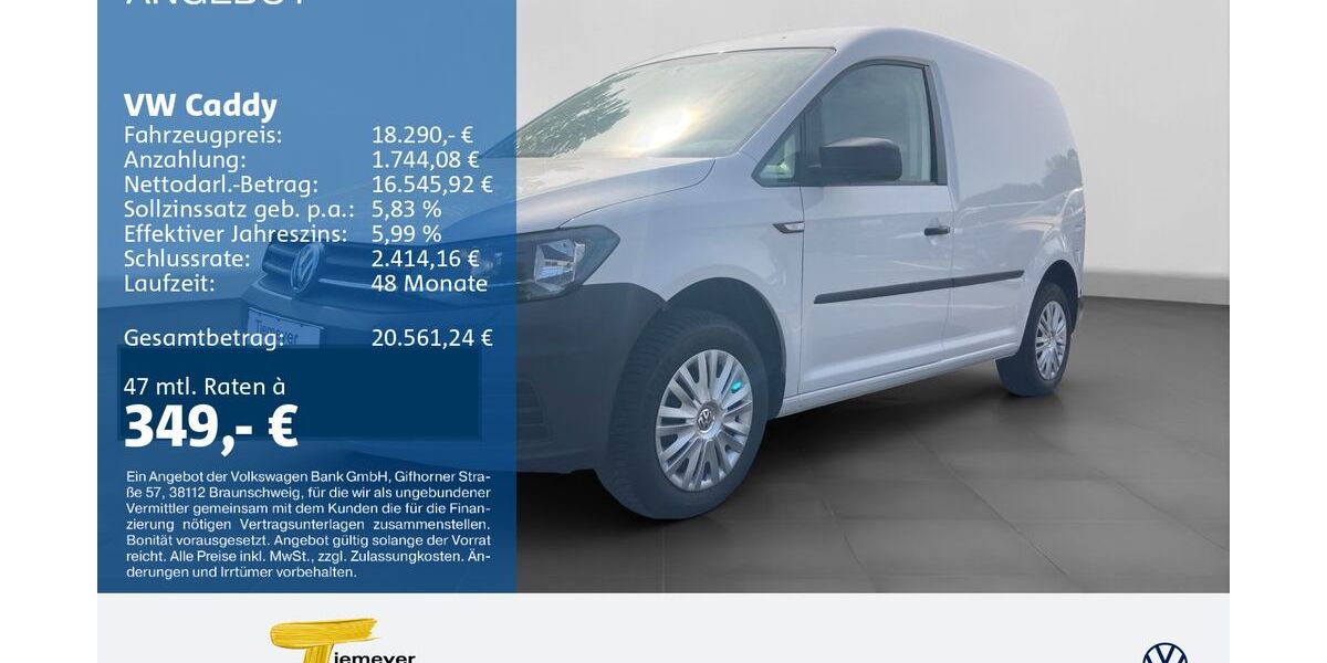 VW Caddy 34.845 km 17.710 &euro; Bochum 44892