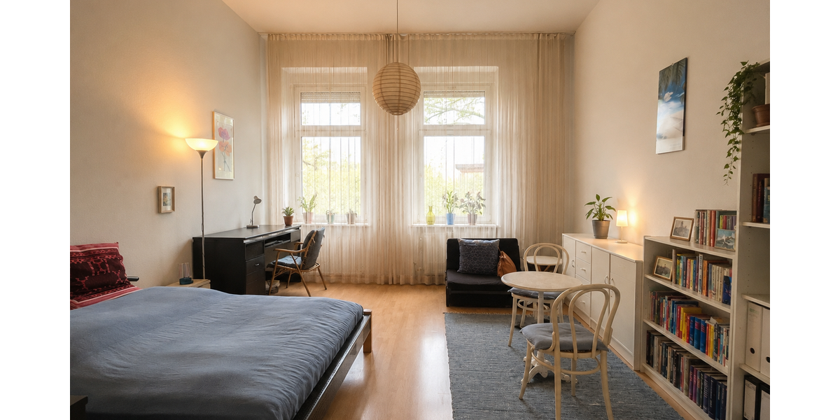 Etagenwohnung Düsseldorf Düsseltal - 1 Zimmer, 38 m&sup2;, 139.000&euro; | Angebot:27221038