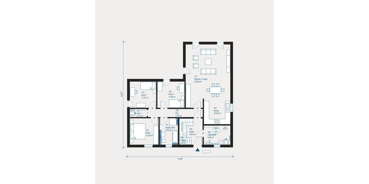 Mehrfamilienhaus in Bottrop-Grafenwald - Individuell geplant und hochwertig gebaut - Mehrfamilienhaus, Wohnhaus Bottrop-Grafenwald Grafenwald | Angebot:27346942