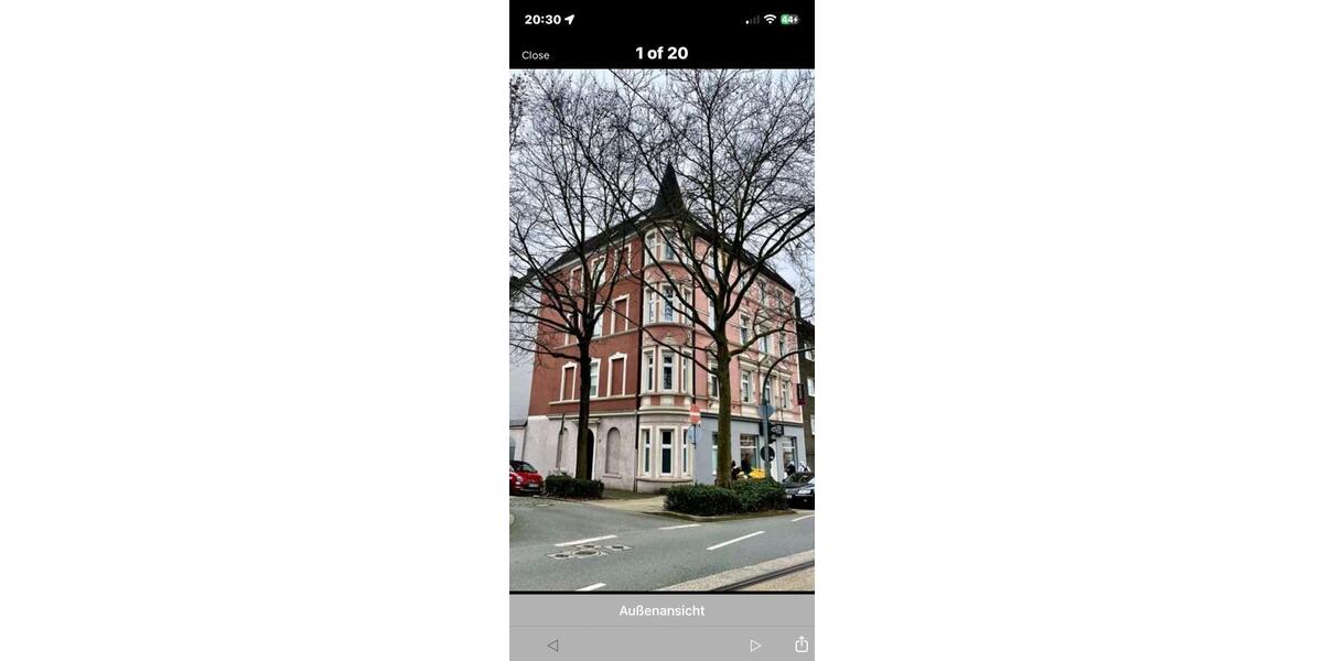 Etagenwohnung Witten Heven - 1.5 Zimmer, 44 m&sup2;, 550&euro; | Angebot:25975006