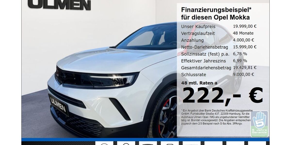 Opel Mokka 18.985 km 18.888 &euro; Düsseldorf 40231
