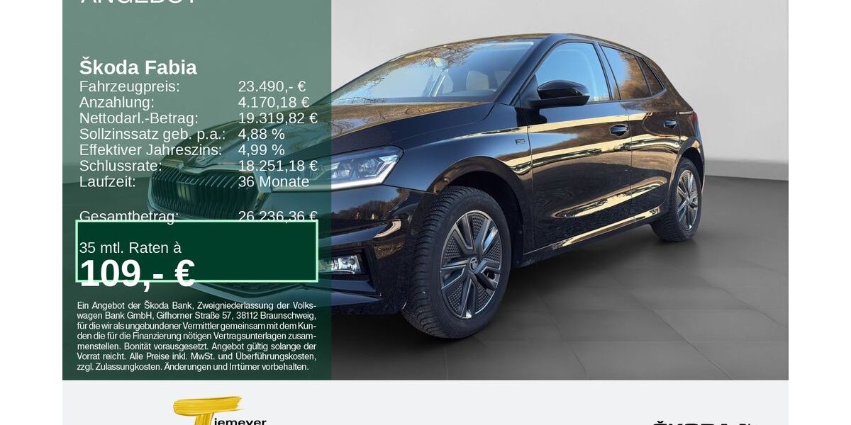 Skoda Fabia 13.159 km 23.490 &euro; Remscheid 42857