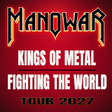 Manowar - Kings Of Metal Fighting The World Tour 2027 27.02.2027 Rudolf Weber-ARENA