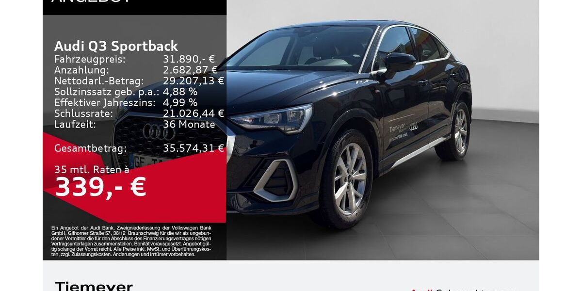 Audi Q3 62.853 km 31.330 &euro; Gelsenkirchen 45894