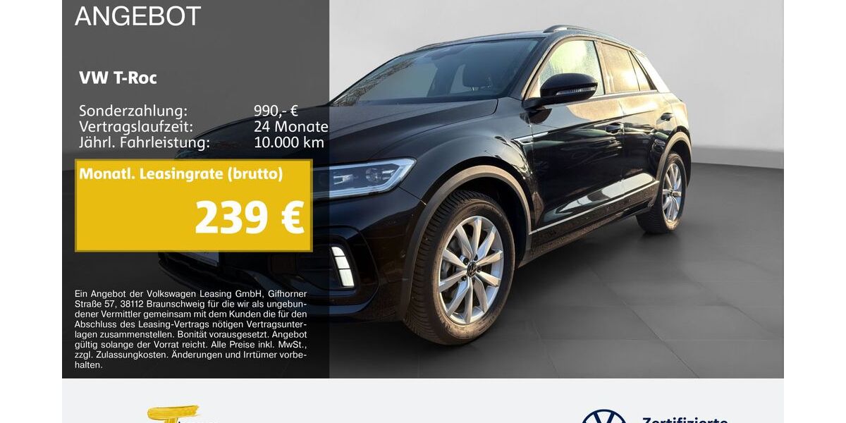 VW T-Roc 24.220 km 29.870 &euro; Duisburg 47059