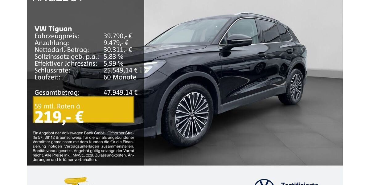VW Tiguan 19.851 km 38.440 &euro; Duisburg 47059