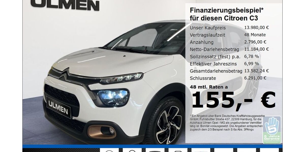 Citroen C3 33.415 km 13.980 &euro; Düsseldorf 40231
