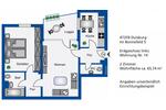 Erdgeschoßwohnung Duisburg Huckingen - 2 Zimmer, 66 m&sup2;, 139.000&euro; | Angebot:26135796