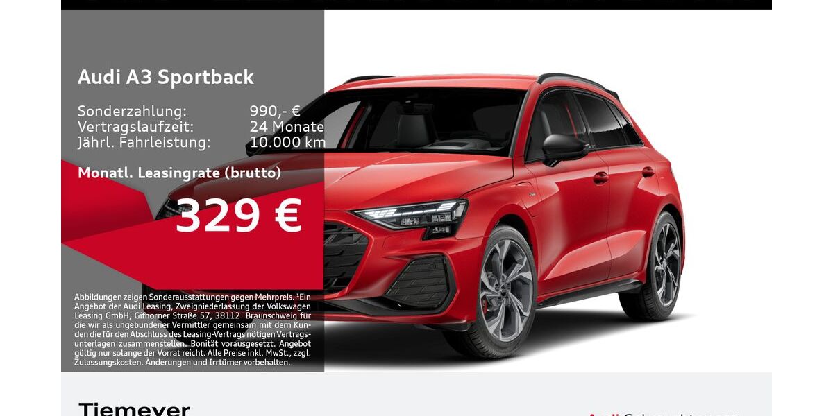 Audi A3 6.755 km 41.990 &euro; Oberhausen 46047
