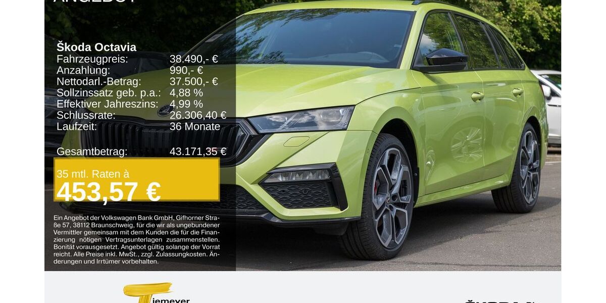 Skoda Octavia 14.999 km 38.490 &euro; Remscheid 42857