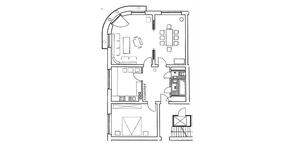 Etagenwohnung Düsseldorf Stadtbezirk 2 - 3 Zimmer, 92 m&sup2;, 490.000&euro; | Angebot:26042360