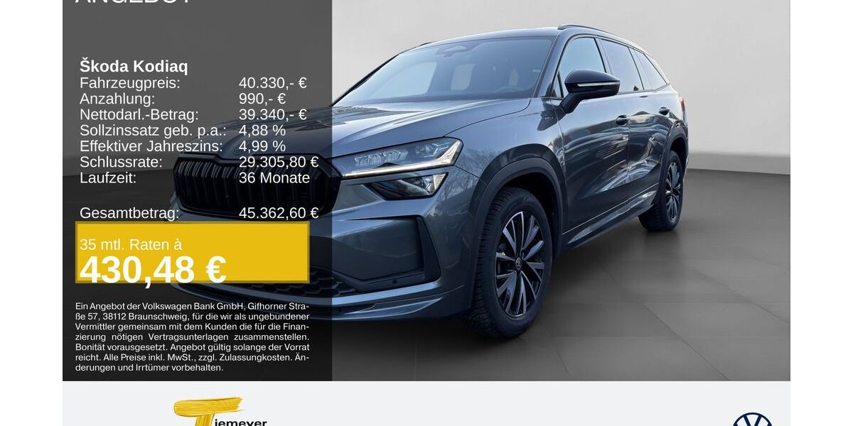 Skoda Kodiaq 11.502 km 39.970 &euro; Duisburg 47059