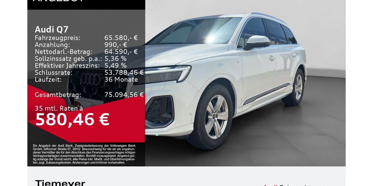 Audi Q7 8.376 km 65.580 &euro; Remscheid 42897