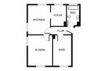 Erdgeschoßwohnung Gelsenkirchen Gelsenkirchen-Nord - 3.5 Zimmer, 54 m&sup2;, 449&euro; | Angebot:22127275