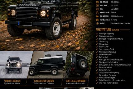 Land Rover Defender 57.000 km 35.000 &euro; Velbert 42555