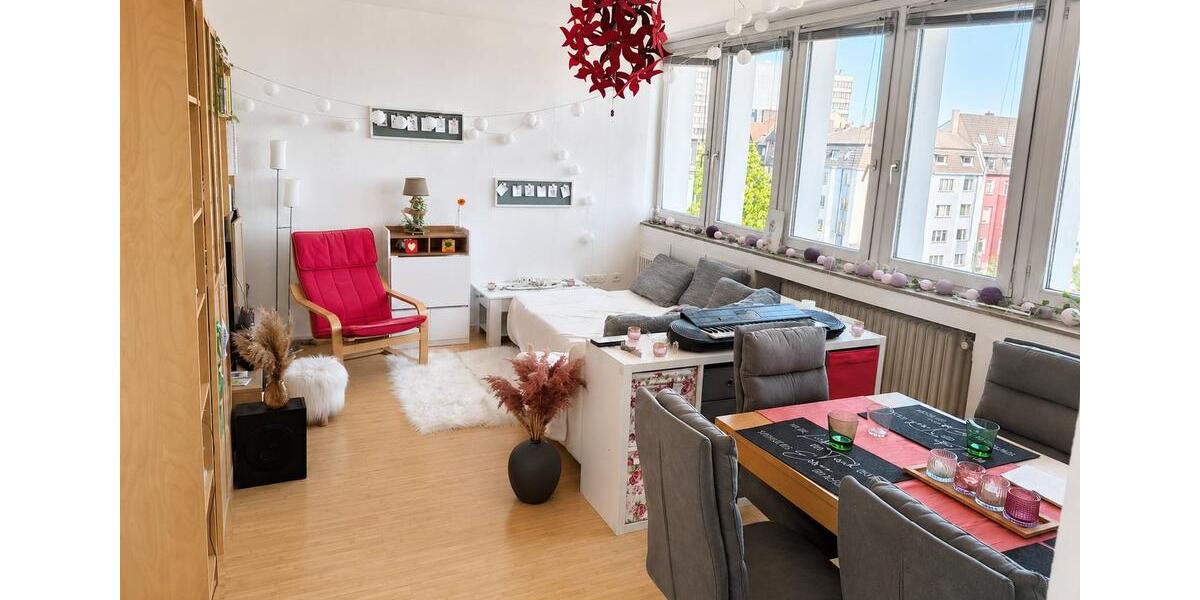 Dachgeschoßwohnung Düsseldorf Stadtbezirk 3 - 2 Zimmer, 58 m&sup2;, 219.000&euro; | Angebot:27231079
