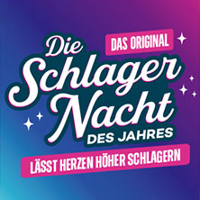 Die Schlagernacht des Jahres 2026 - DAS ORIGINAL 11.04.2026 QUARTERBACK Immobilien ARENA