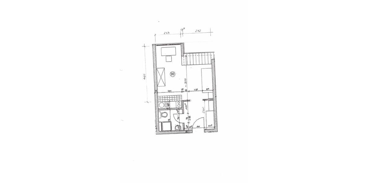 Etagenwohnung Bochum Bochum-Südwest - 1 Zimmer, 26 m&sup2;, 310&euro; | Angebot:27541835