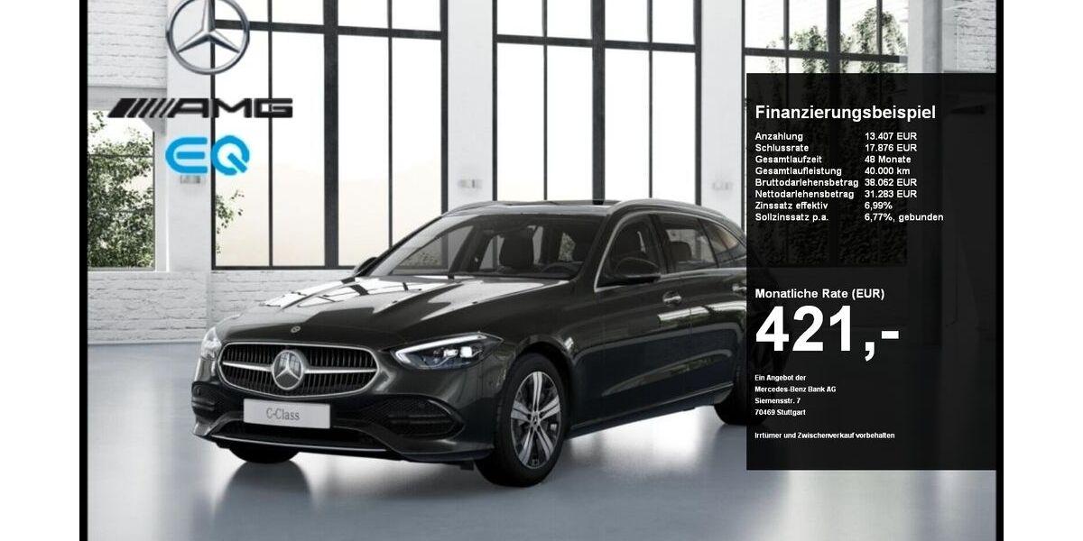 Mercedes-Benz C 300 9.627 km 44.490 &euro; Schwelm 58332