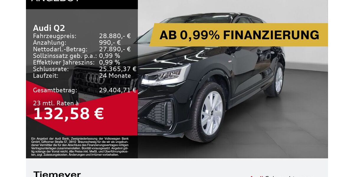 Audi Q2 23.236 km 27.950 &euro; Bochum 44809