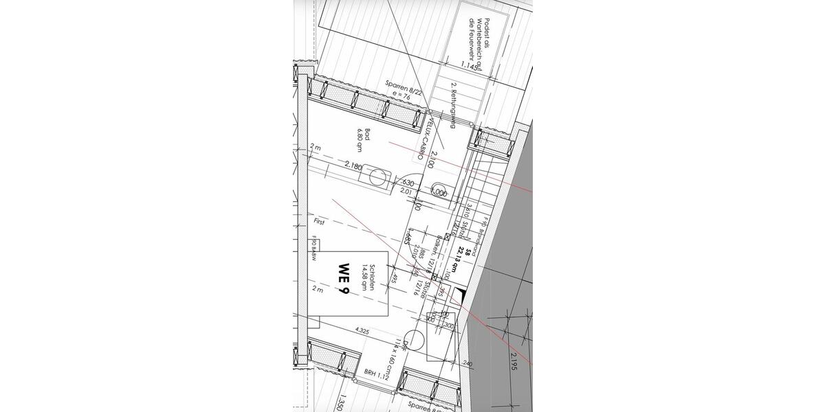 Maisonettenwohnung Düsseldorf Stadtbezirk 3 - 2 Zimmer, 76 m&sup2;, 1.490&euro; | Angebot:25981076