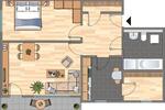 Etagenwohnung Velbert Velbert-Mitte - 2 Zimmer, 63 m&sup2;, 479&euro; | Angebot:26292993