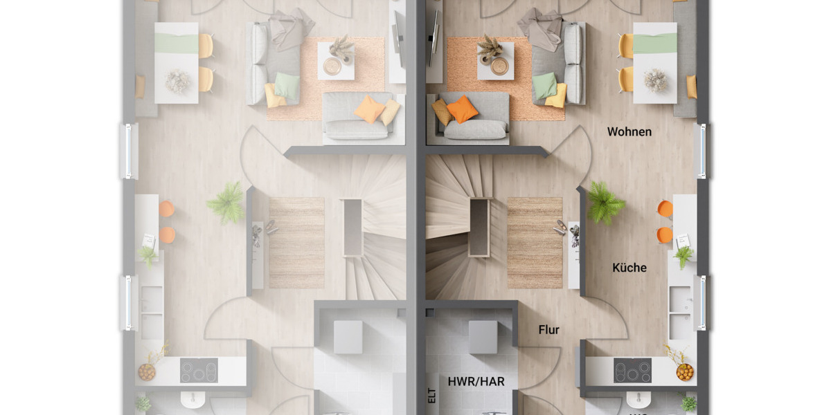 Doppelhaushälfte Bottrop Eigen - 6 Zimmer, 150 m&sup2;, 578.729&euro; | Angebot:25676175