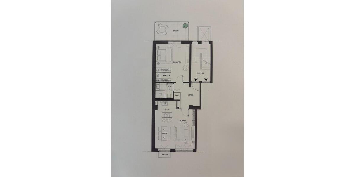 Etagenwohnung Düsseldorf Stadtbezirk 2 - 2 Zimmer, 67 m&sup2;, 1.206&euro; | Angebot:25637319