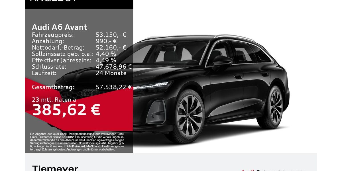 Audi A6 17.370 km 52.880 &euro; Remscheid 42897